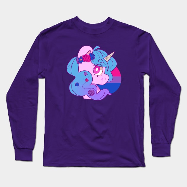 bi izzy moonbow ! ! Long Sleeve T-Shirt by cocopudu